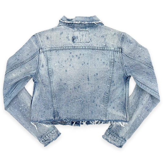 Vintage “DESTROYED” Denim Jacket