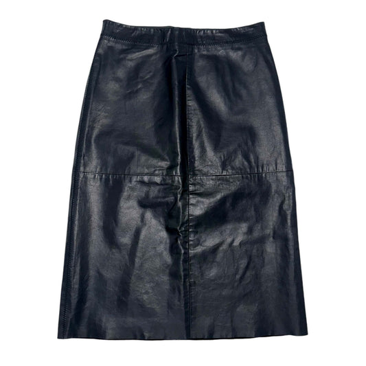 Vintage Leather Skirt