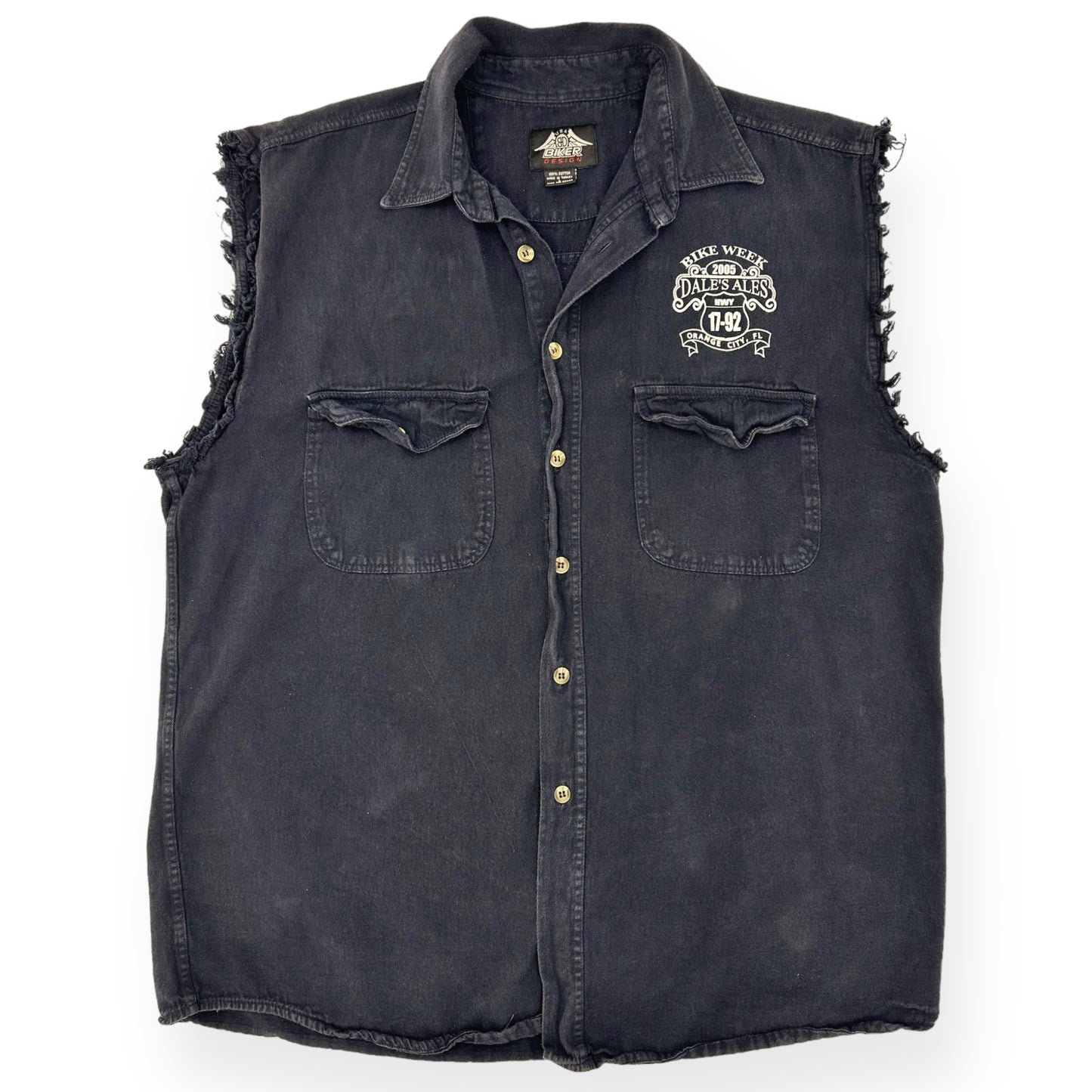 VINTAGE “BIKE WEEK” VEST