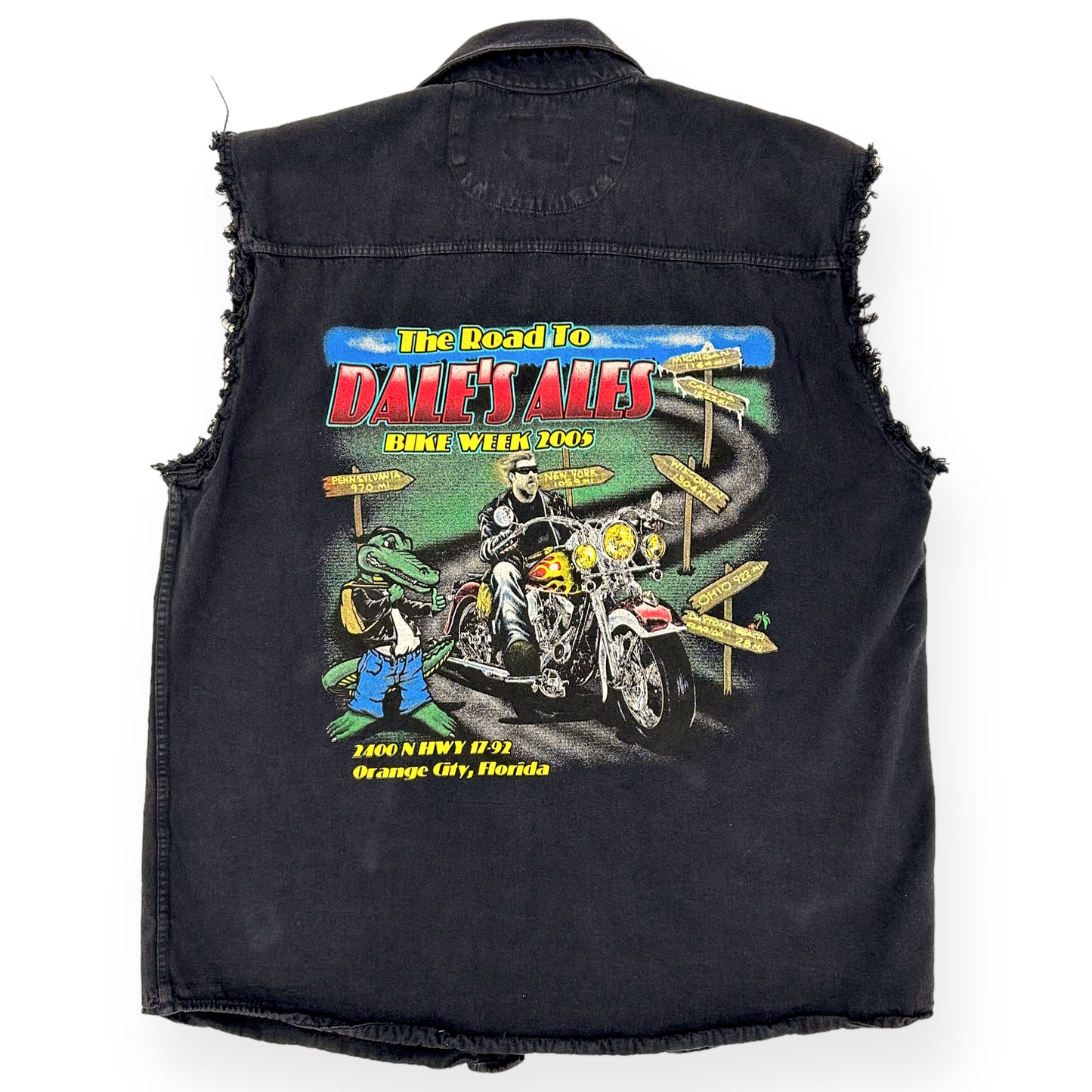 VINTAGE “BIKE WEEK” VEST