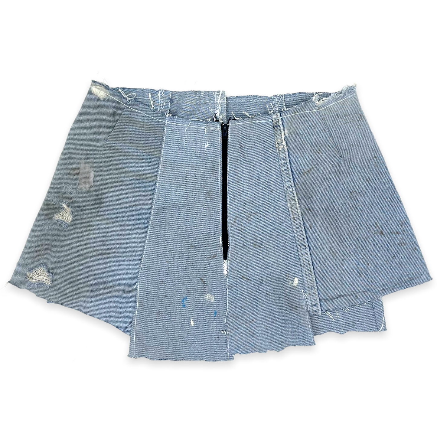 The "DAMAGED-GOODS" Mini Skirt